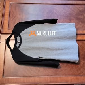 Orangetheory 3/4 sleeve raglan sleeve tee